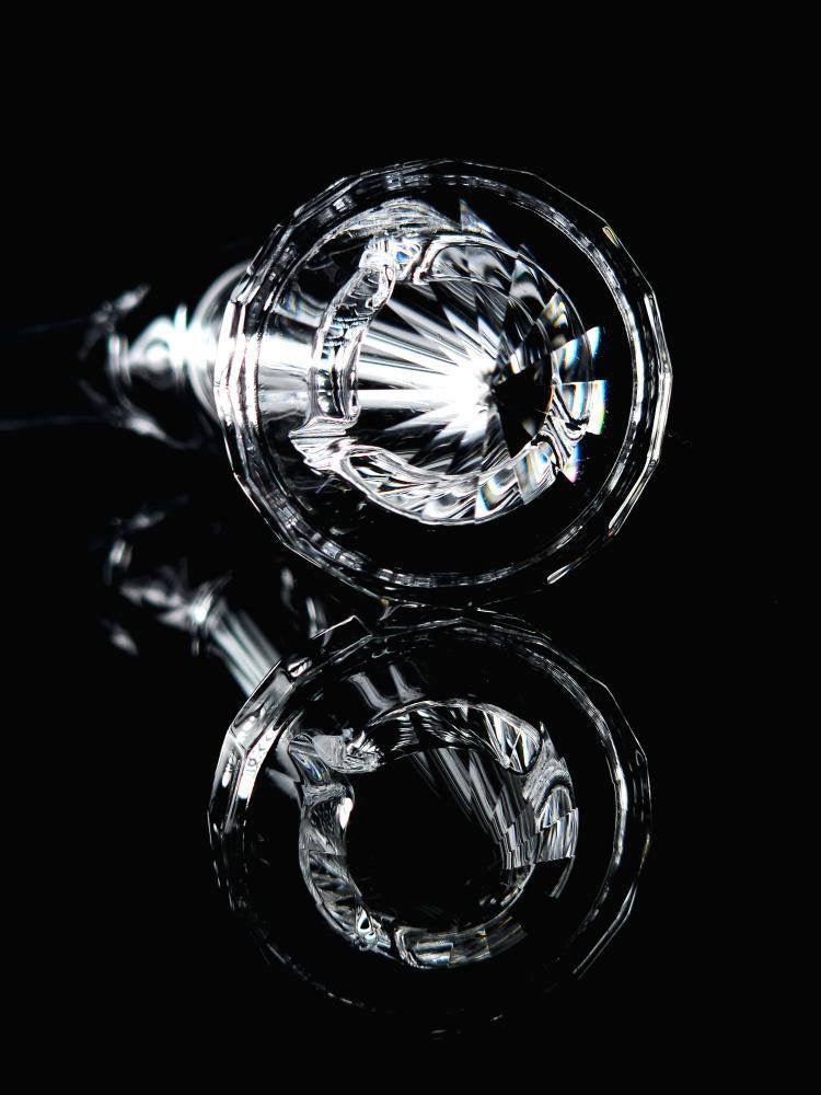 14mm "GLABASO" Slurper Diamond Knotted Quartz Banger